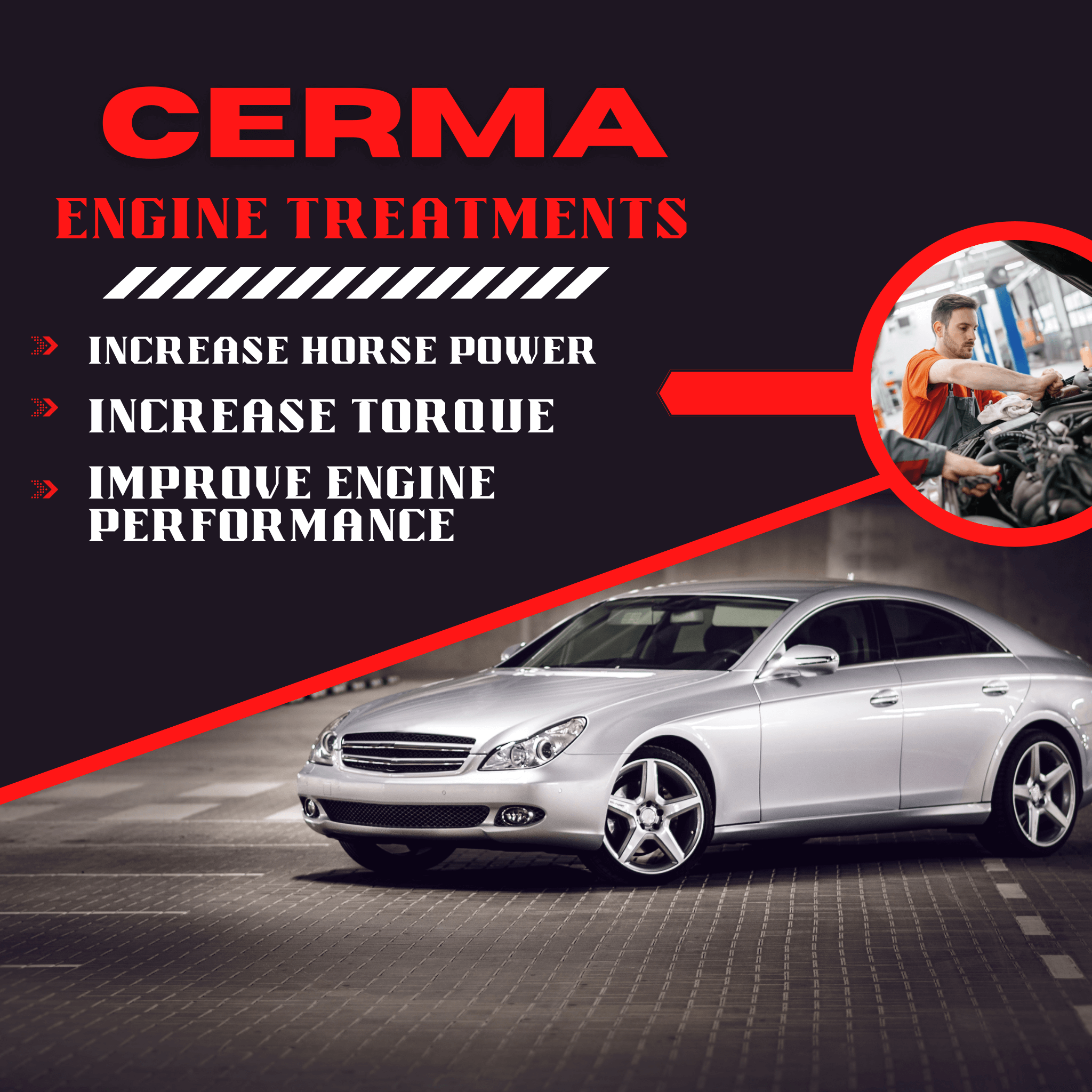Boost Your Car's Power with Cerma Engine Treatments | Increase Horsepower and Torque