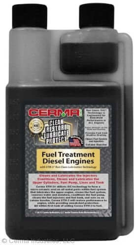 Cerma Ceramic Fuel Treatment for Diesel Engines at $70.44 only from cermatreatment.com