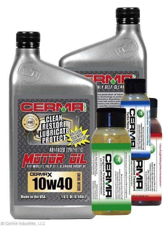 CERMA PERFORMANCE - RACING VALUE PACKAGE-With Automatic Transmission 2oz for auto at $214.5 only from cermatreatment.com
