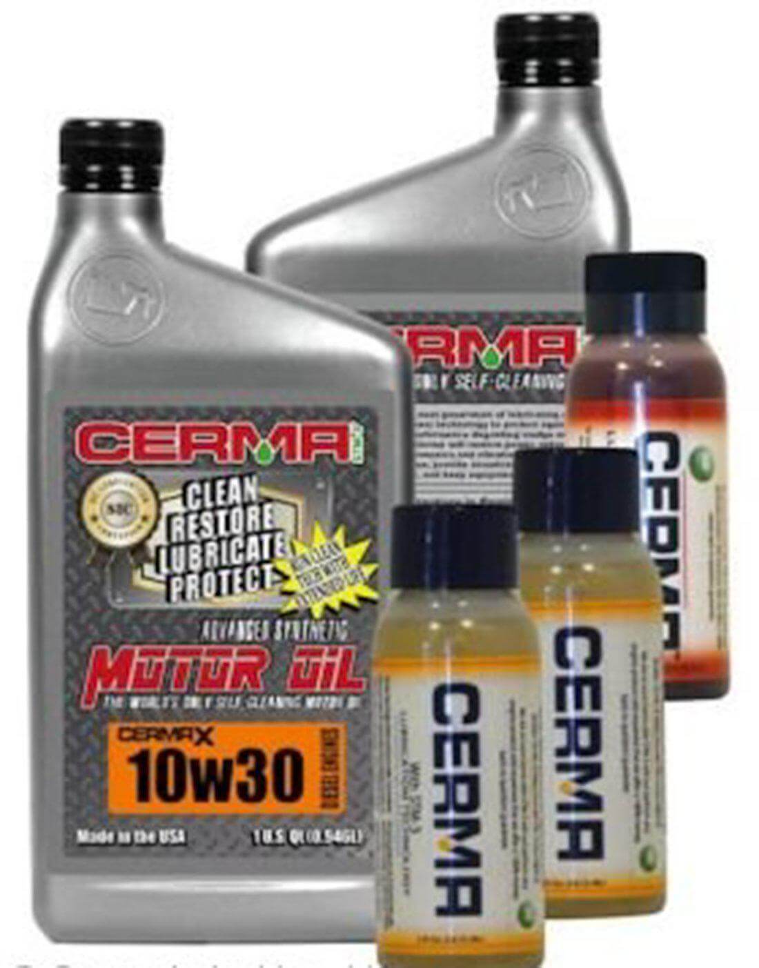 Cermax Diesel Ceramic Synthetic Oil Value Package for 3 To 4.8 Liter Engines at $269.5 only from cermatreatment.com