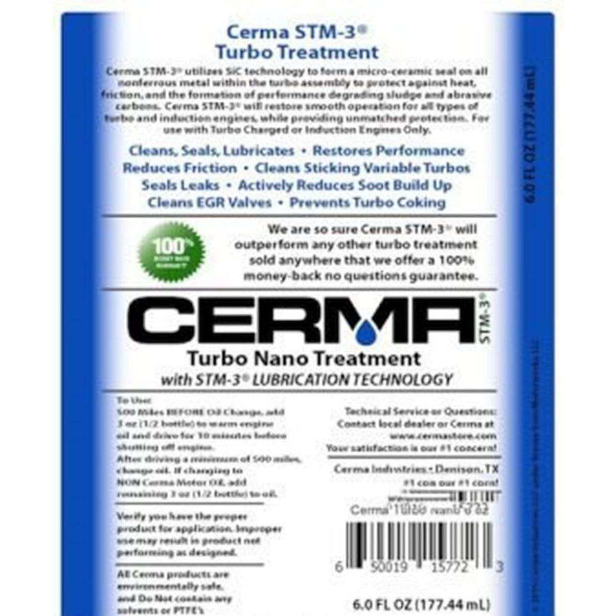 Turbo Nano Engine Treatment Increases performance Reduces harmonic at $38.5 only from cermatreatment.com