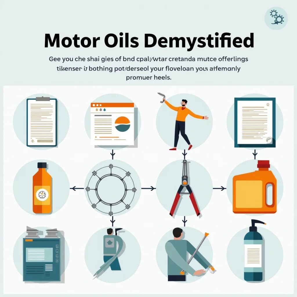 Motor Oils Demystified With a Simple Flowchart Guide - cermatreatment.com