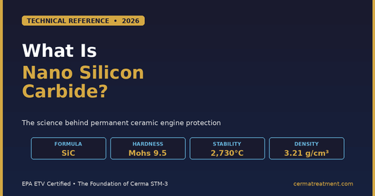Nano Silicon Carbide technical reference - SiC ceramic properties for Cerma STM-3 engine protection