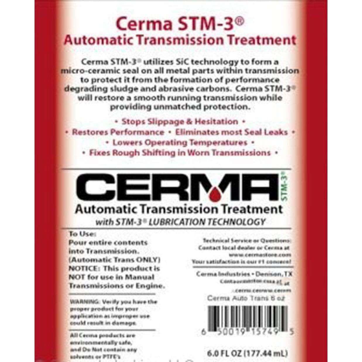 Cerma Automatic Ceramic Transmission Treatment at $70.4 only from cermatreatment.com