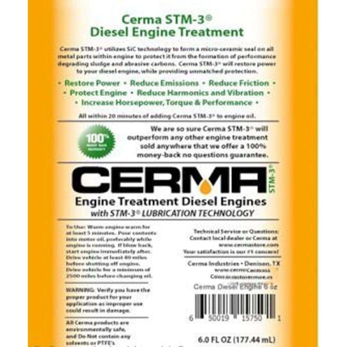 Cerma Ceramic Engine Treatment for Diesel Trucks at $290.4 only from cermatreatment.com