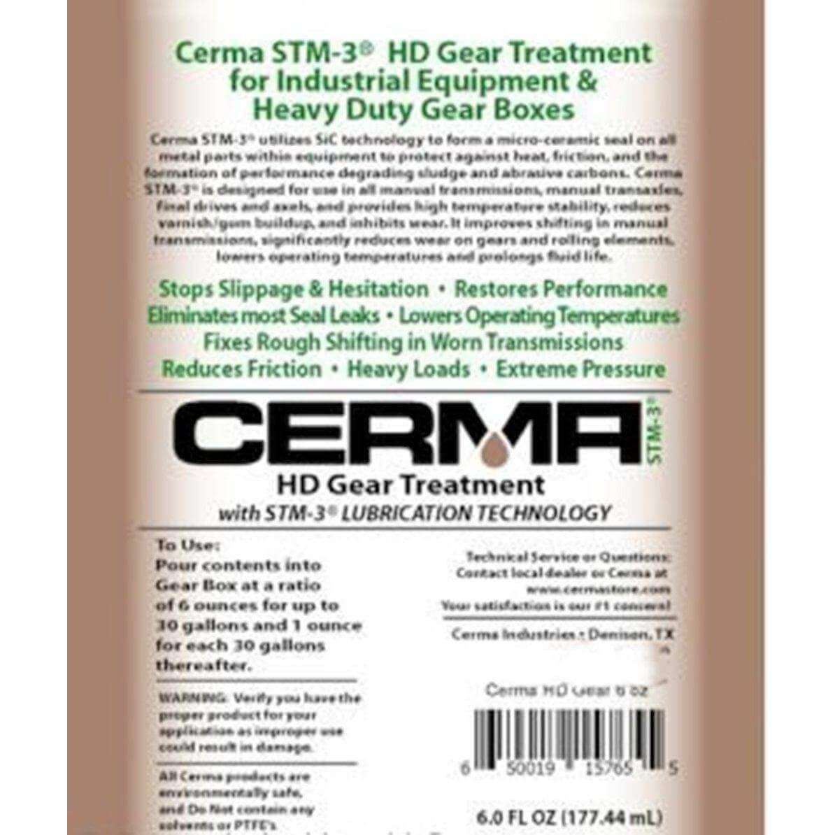 Cerma Ceramic Gear Treatment H.D For Industrial Equipment at $290.4 only from cermatreatment.com