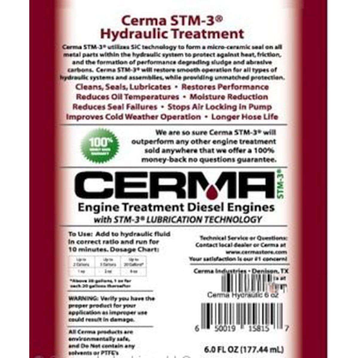Cerma Ceramic Hydraulic Treatment | STM-3 Formula