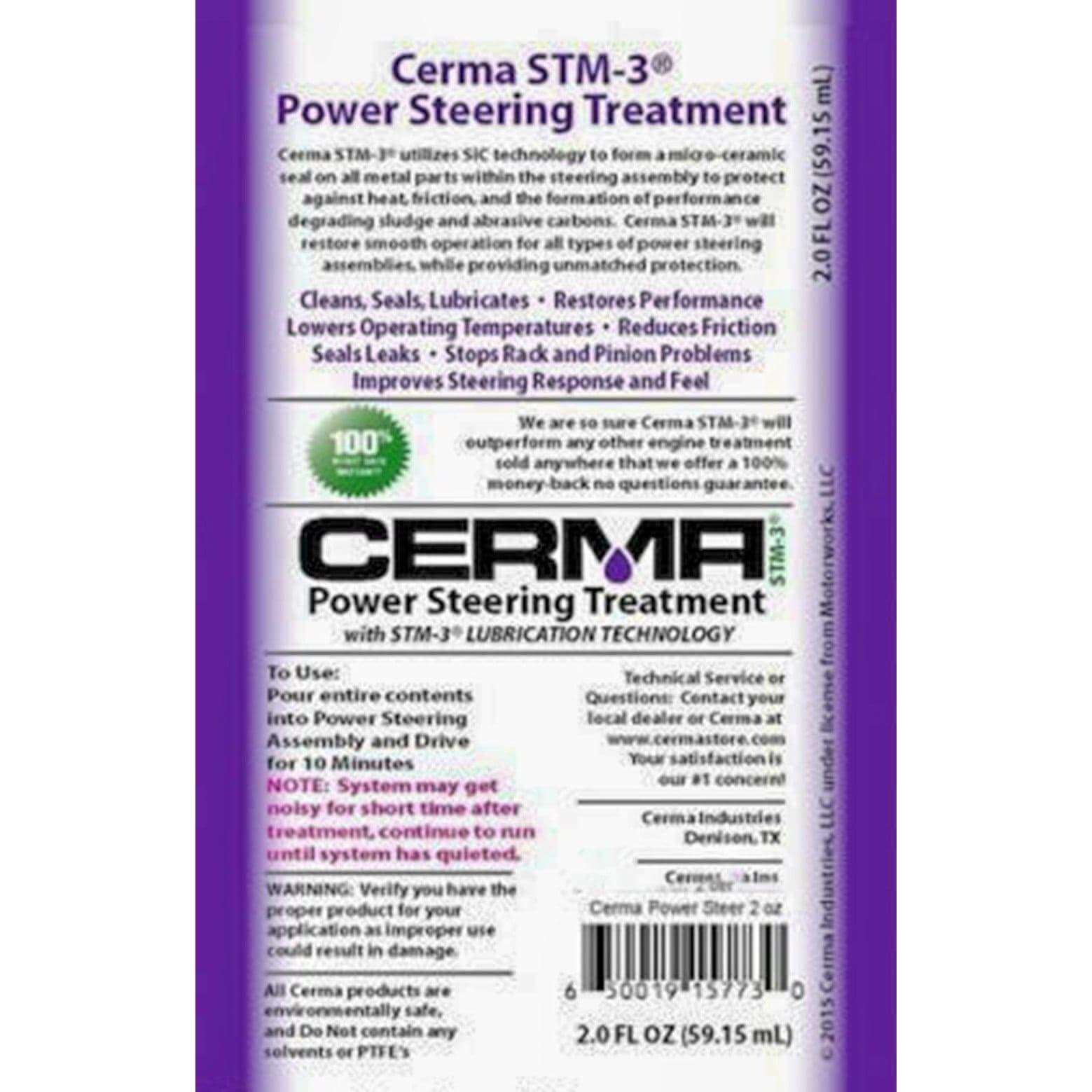 Cerma Ceramic Power Steering Treatment at $37.4 only from cermatreatment.com