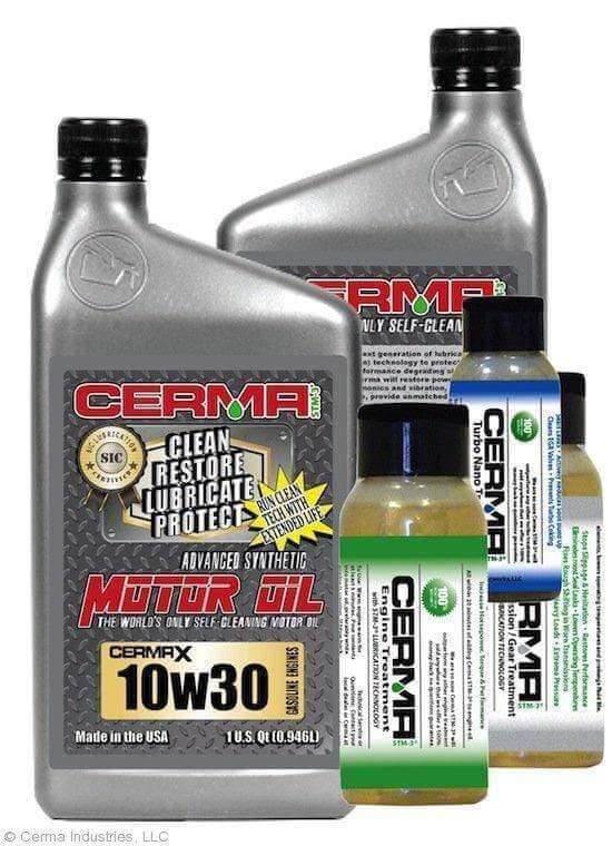 CERMA PERFORMANCE - RACING VALUE PACKAGE-With Manual Transmission 2oz for auto at $247.5 only from cermatreatment.com