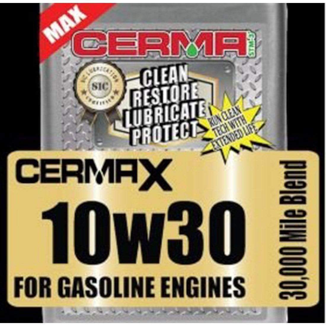 Cermax Ceramic 10w-30W Synthetic Motor Oil at $14.75 only from cermatreatment.com