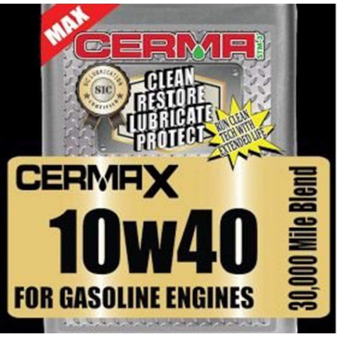 Cermax Ceramic 10w-40W Synthetic Motor Oil at $16.96 only from cermatreatment.com
