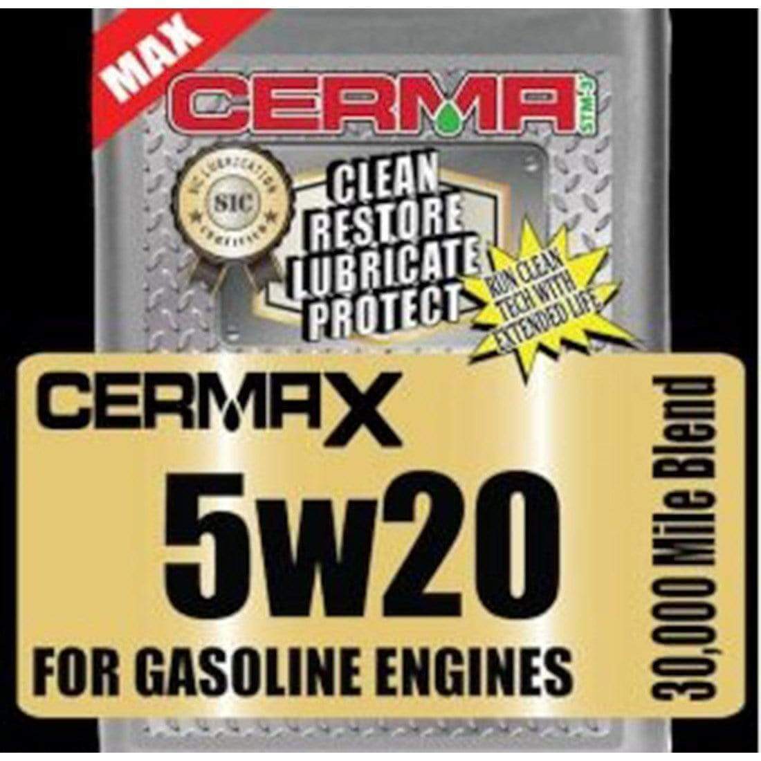 Cermax Ceramic 5w-20W Synthetic Motor Oil at $16.96 only from cermatreatment.com