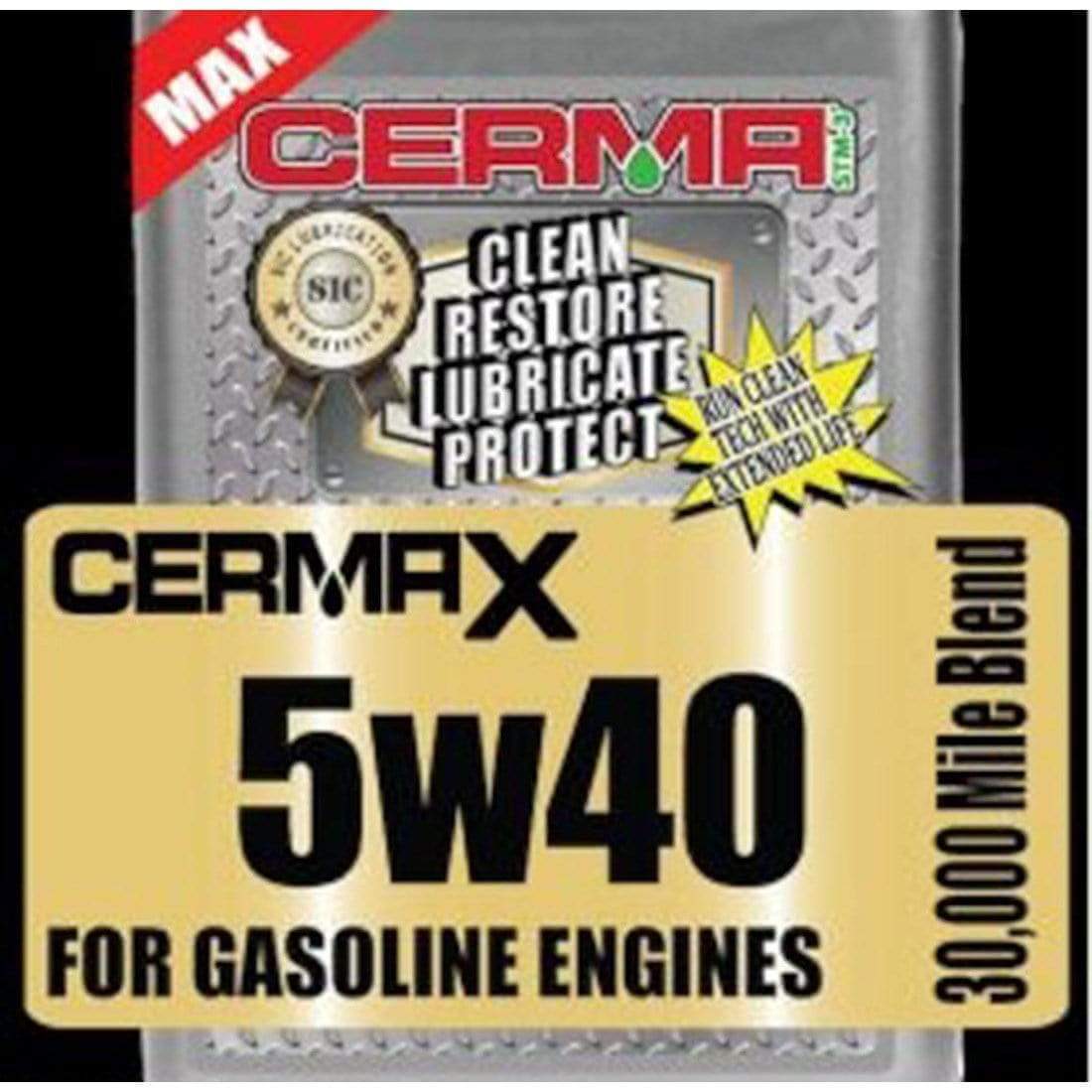 Cermax Ceramic 5w-40W Synthetic Motor Oil at $16.96 only from cermatreatment.com
