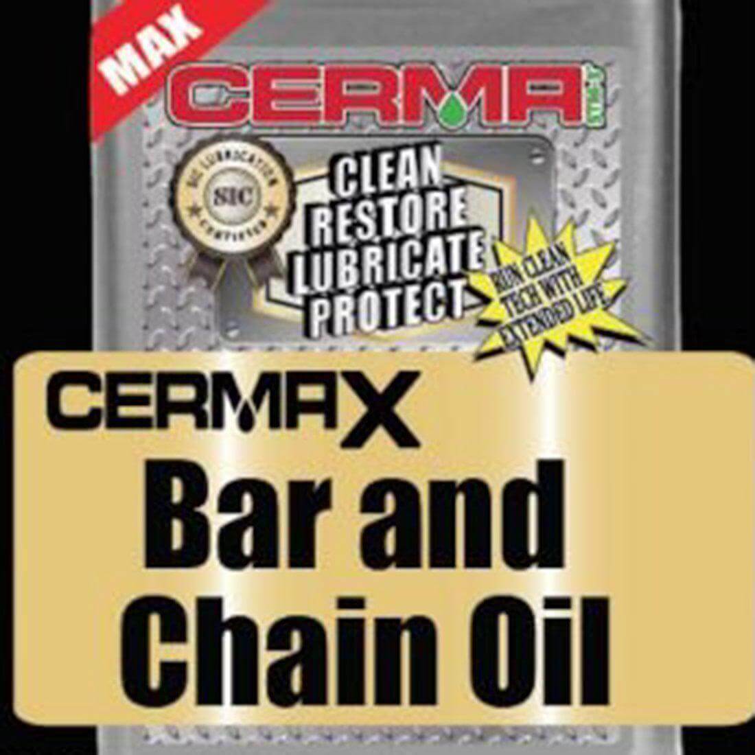 Cermax Ceramic Bar and Chain Oil for Maximum Protection at $10.34 only from cermatreatment.com