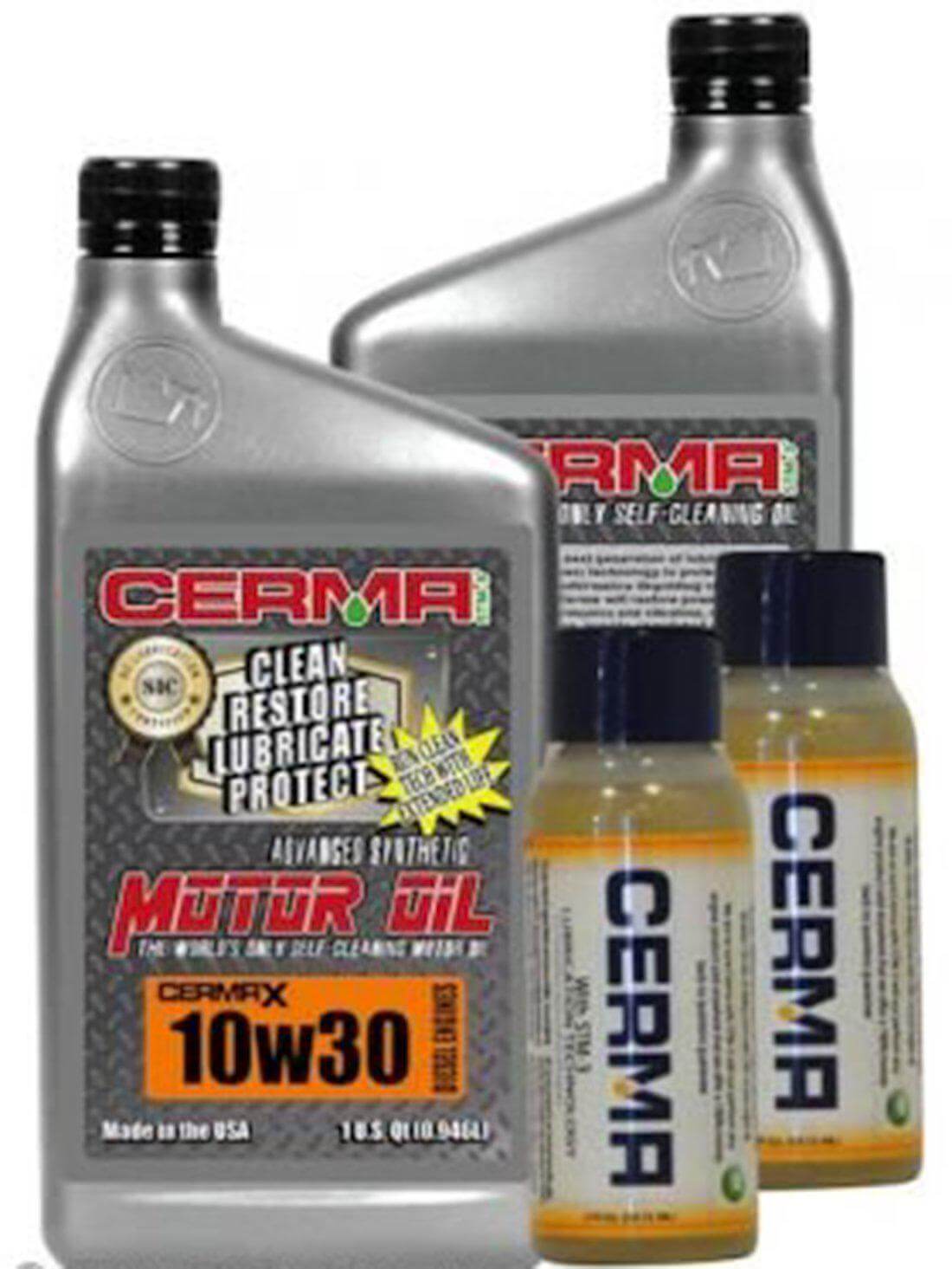 Cermax Diesel Ceramic Synthetic Oil Value Package for 3 To 4.8 Liter Engines at $214.5 only from cermatreatment.com