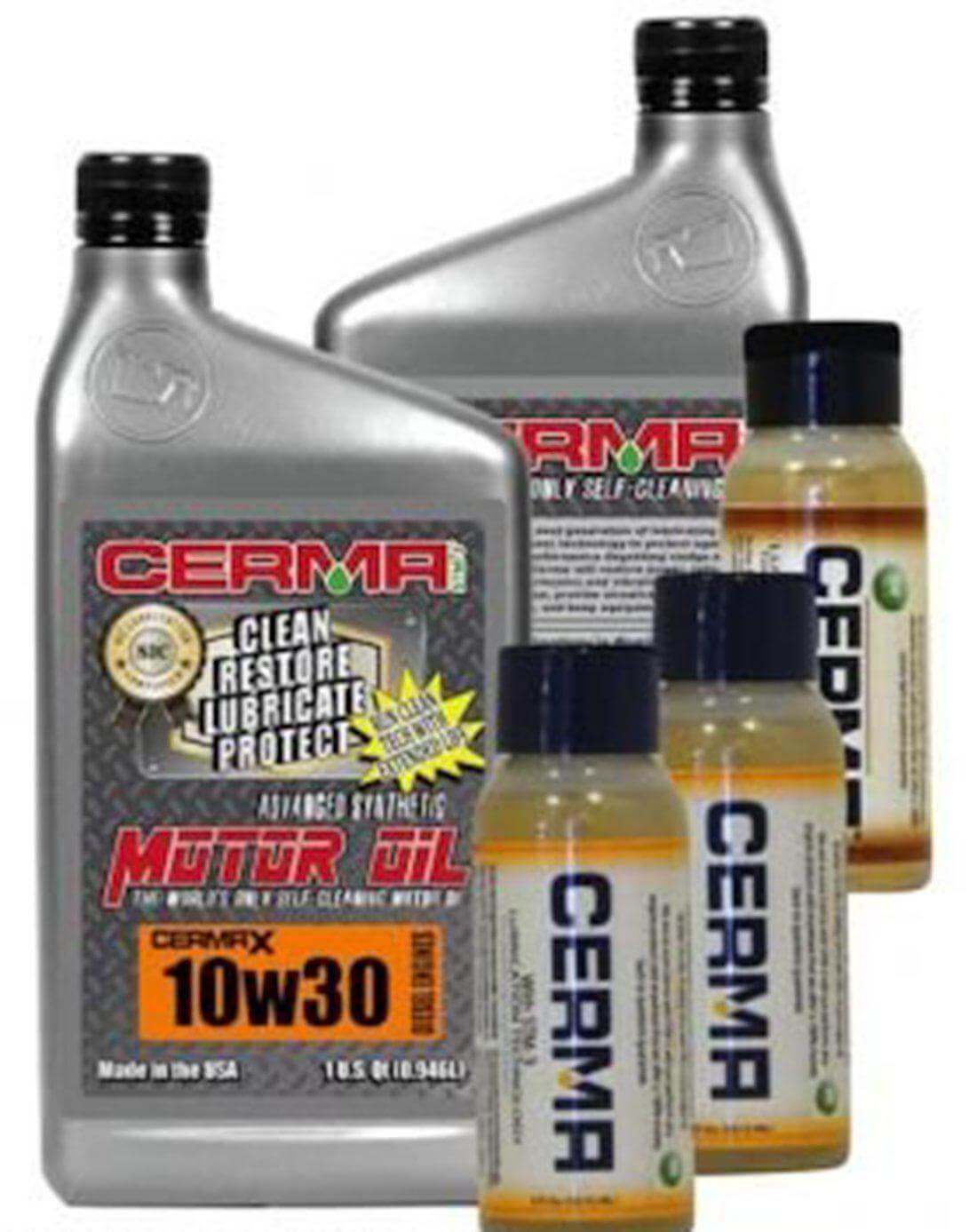 Cermax Diesel Ceramic Synthetic Oil Value Package for 3 To 4.8 Liter Engines at $269.5 only from cermatreatment.com