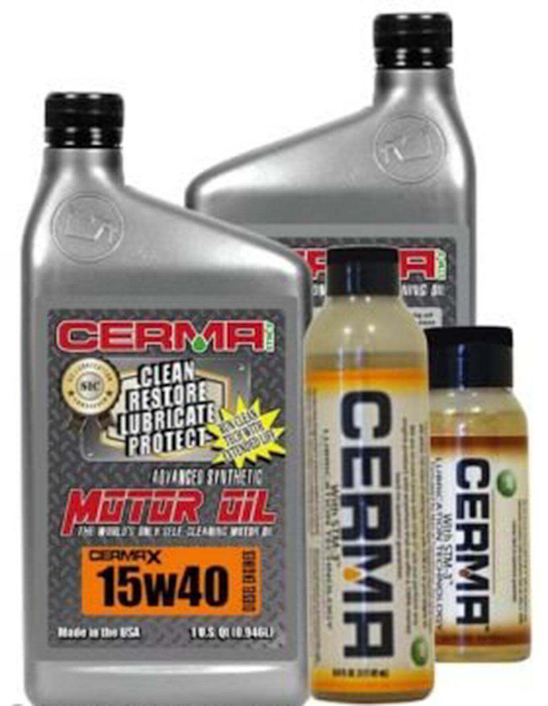 Cermax Diesel Ceramic Synthetic Oil Value Package for Pick Up Truck at $366.85 only from cermatreatment.com
