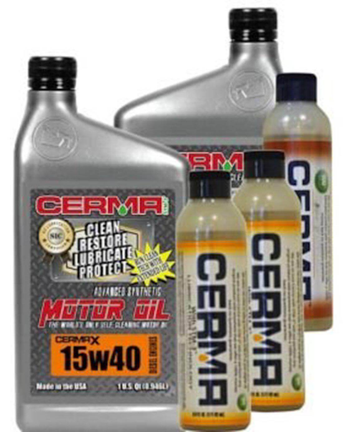 Cermax Diesel Ceramic Synthetic Oil Value Package for Semi Truck Engines at $942.91 only from cermatreatment.com